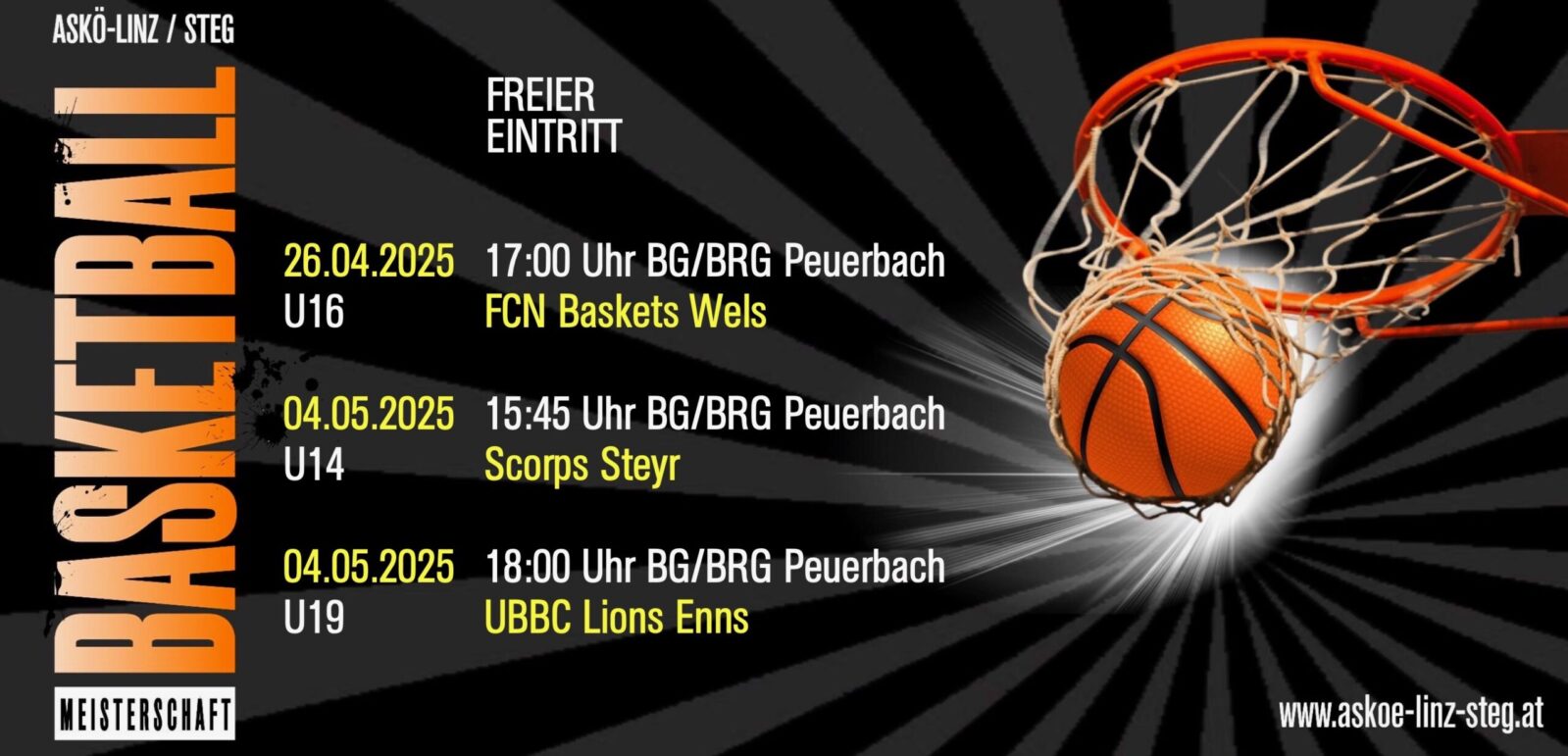 Basketball-Highlights im April/Mai