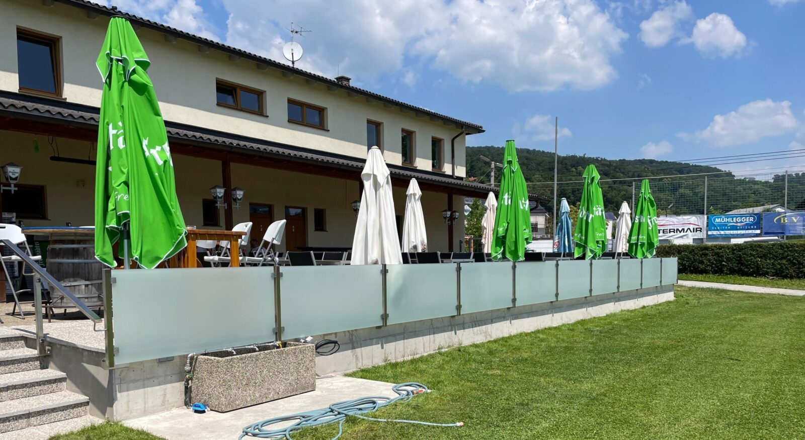 Eröffnungsfeier unserer neuen Terrasse & Sportfest