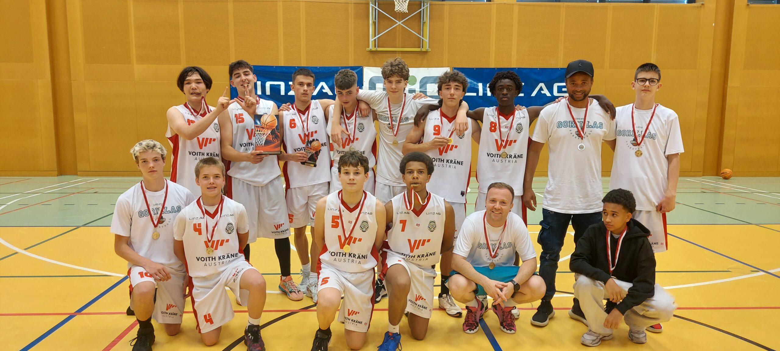 U16 Gorillas werden Meister