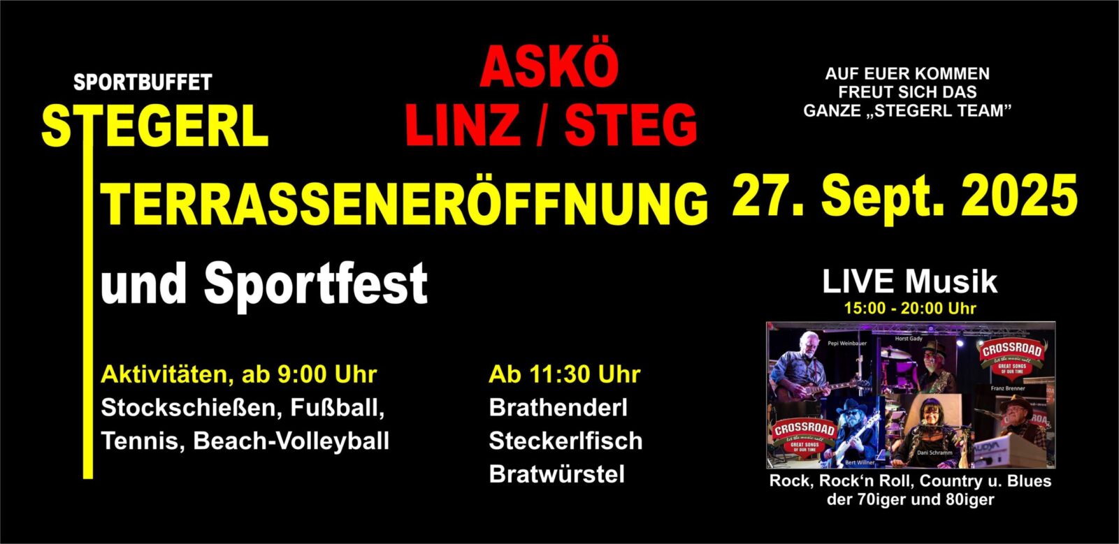 Terrasseneröffnung