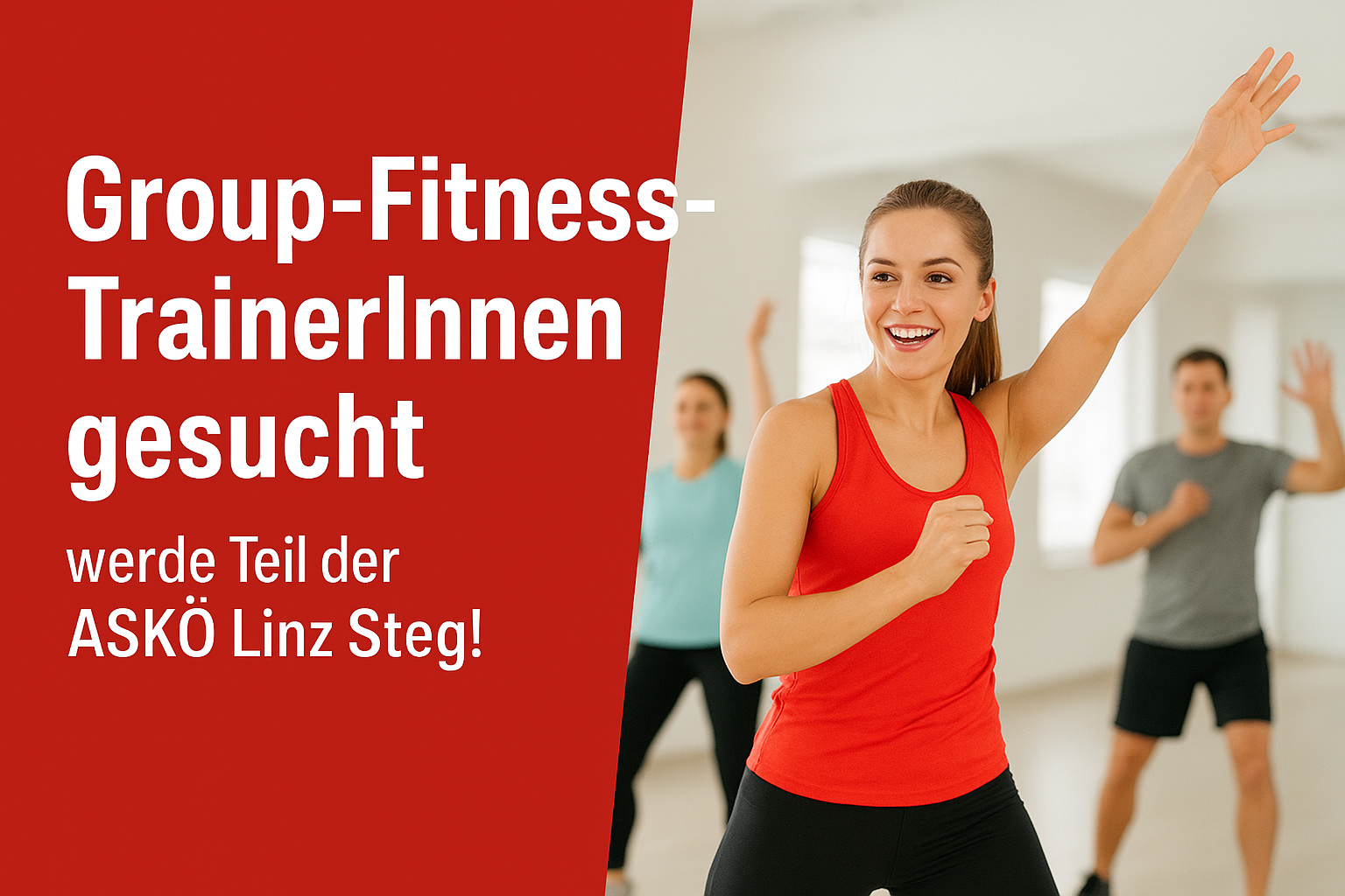 TrainerInnen für Fitness & Bewegungskurse gesucht!
