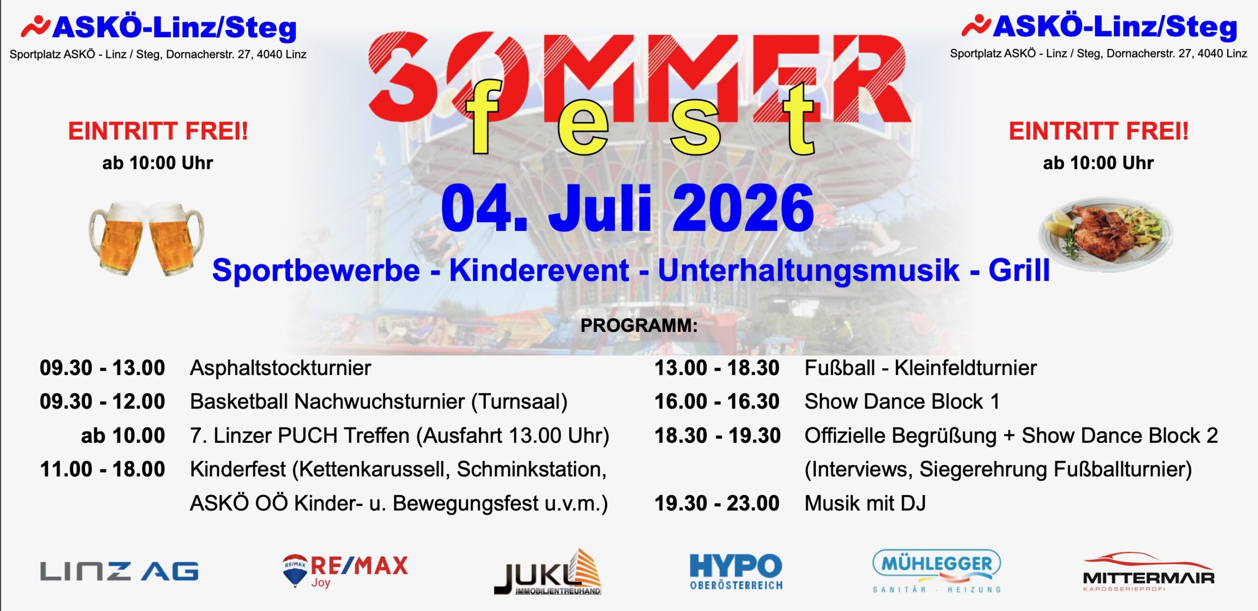 🎉 Sommerfest 2026 🎉